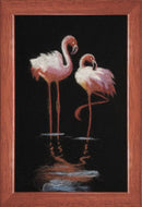Felting kit V-89C "Tender pink love"
