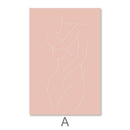 Female Line Art Canvas