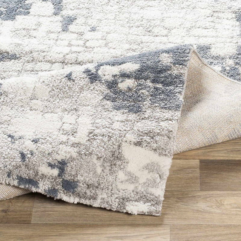 Fencedenim Plush Abstract Rug