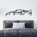 Ferrari F40 Car Silhouette