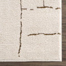 Koume Ivory & Brown Area Rug