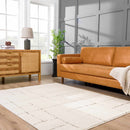 Koume Ivory & Brown Area Rug