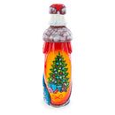 Hand Carved Ukrainian Santa with Lantern Solid Wooden Figurine 11 Inches