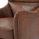 HI-BACK Studded Chair,Arm Chair,Living-room, Study and Bedroom