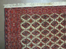 4' X 6' Handmade Finely Knotted Pakistan Turkoman Bokhara Wool Rug Nice