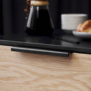 Edge Brushed Matt Black "Artisan" Drawer Pulls