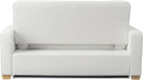 Queen Size Convertible Sleeper Sofa Oyster Upholstery