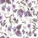 Modish Purple Leaves Wallpaper Smart