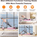 Pilates core bed, foldable home high quality, yoga studio with the same commercial fitness equipment, pink