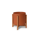 1st Generation, Solid Goods Ceramic Cylinder– With or Without Square Mahogany Stand (FINAL SALE)