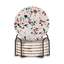 Terrazzo Stoneware Coasters