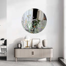 Field of Prairie Flowers Printed Mirror Acrylic Circles