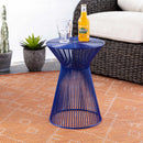 Tiefgraben Dark Blue End Table