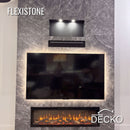 Flexible 3D Stone Wall Panels - GRANDE MARMO - Box of 5 serial panels (47.2" x 23.6") 38.75 sqft coverage | DECKO Flexistone