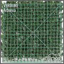 Artificial Plants Green Wall Panel - ARBOREA - 1.6' x 1.6' - | DECKO VERDURE (2,56 sq. feet panel)