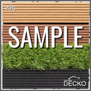 Deck Tile Sample - Full Size - Premium WPC Interlocking | DECKO - Free Delivery