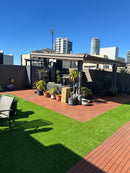 <b>Artificial Grass Tiles</b> - Premium Interlocking Turf | DECKO (11.8" x 11.8" x 0.8" tile) - (One Piece)