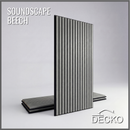 Acoustic Sound Dampening Wall Panels - BEECH Long - box of 3 panels (47.2" x 23.6" x 0.8") 23.1 sq ft total coverage | DECKO SOUNDSCAPE