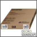 Acoustic Sound Dampening Wall Panels - QAK Square - box of 5 panels (23.6" x 23.6" x 0.8") 19.5 sq ft total coverage | DECKO SOUNDSCAPE