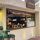 Flexible 3D Stone Wall Panel Sample - GRANDE BIANCO | DECKO Flexistone - Free Shipping