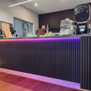 Acoustic Sound Dampening Wall Panels - BEECH Long - box of 3 panels (47.2" x 23.6" x 0.8") 23.1 sq ft total coverage | DECKO SOUNDSCAPE