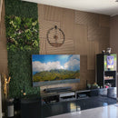 Acoustic Sound Dampening Wall Panels - OAK Long - box of 3 panels (47.2" x 23.6" x 0.8") 23.1 sq ft total coverage | DECKO SOUNDSCAPE