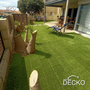 Artificial Grass Tiles - Premium Interlocking Turf | DECKO (11.8" x 11.8" x 0.8" tile) - (One Piece)
