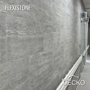 Flexible 3D Stone Wall Panel Sample - PIETRA GRIGIA | DECKO Flexistone - Free Shipping