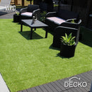 Artificial Grass Tiles - Premium Interlocking Turf | DECKO (11.8" x 11.8" x 0.8" tile) - (One Piece)