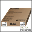 Acoustic Sound Dampening Wall Panels - EBONY Square - box of 5 panels (23.6" x 23.6" x 0.8") 19.5 sq ft total coverage | DECKO SOUNDSCAPE