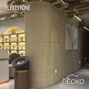Flexible 3D Stone Wall Panel Sample - TRAVERTINO | DECKO Flexistone - Free Shipping