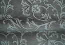 Fine 8x10 Hand Knotted Gray and Ivory Traditional Modern Style Art Art Silk Rug, Living Room Rug