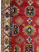 Hand-Knotted Persian Meshgin Wool Rug – 5’ x 11’ – Vintage Tribal Masterpiece