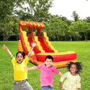 Large Fire Marble Inflatable Water Slide With Pool And Blower (SAK34567)