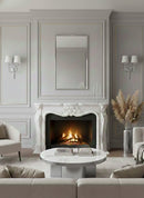 Silver Framed Mirror | Rectangular Wall Mirror