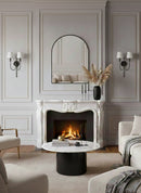 Black Brass Arch Mirror - Handmade Customized mirror