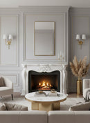 Rectangular Brass Mirror - Gold Wall Mirror