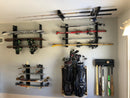 Fishing Rod Rack – Wall-Mounted Garage Organizer