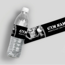 Fitness People Water Bottle Labels