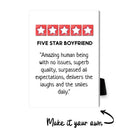 Five Star Love Desktop Canvas