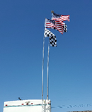 22' Telescoping RV Flagpole | Fiberglass Flagpole