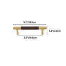 Flake Knob & Pull Bar