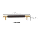 Flake Knob & Pull Bar