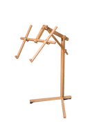 Wooden embroidery stand FLOOR-STANDING Flamingo without frame CSFL1