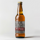 Flannel Christmas Beer Label
