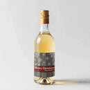 Flannel Christmas Mini Wine Label