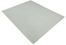 Flatwoven Dhurrie 8x10 and 9x12 Modern Checkered Beige and Ivory Wool Area Rug, Layering Rug | TRDCP830