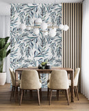 Elegant Watercolor Leaves Wallpaper Fashionable