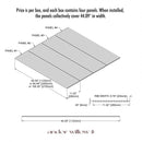 Flexible Ribbed Wood Panels