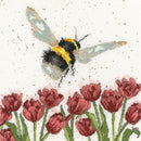 Flight of the Bumble Bee Counted Cross Stitch Kit by Bothy Threads XHD41